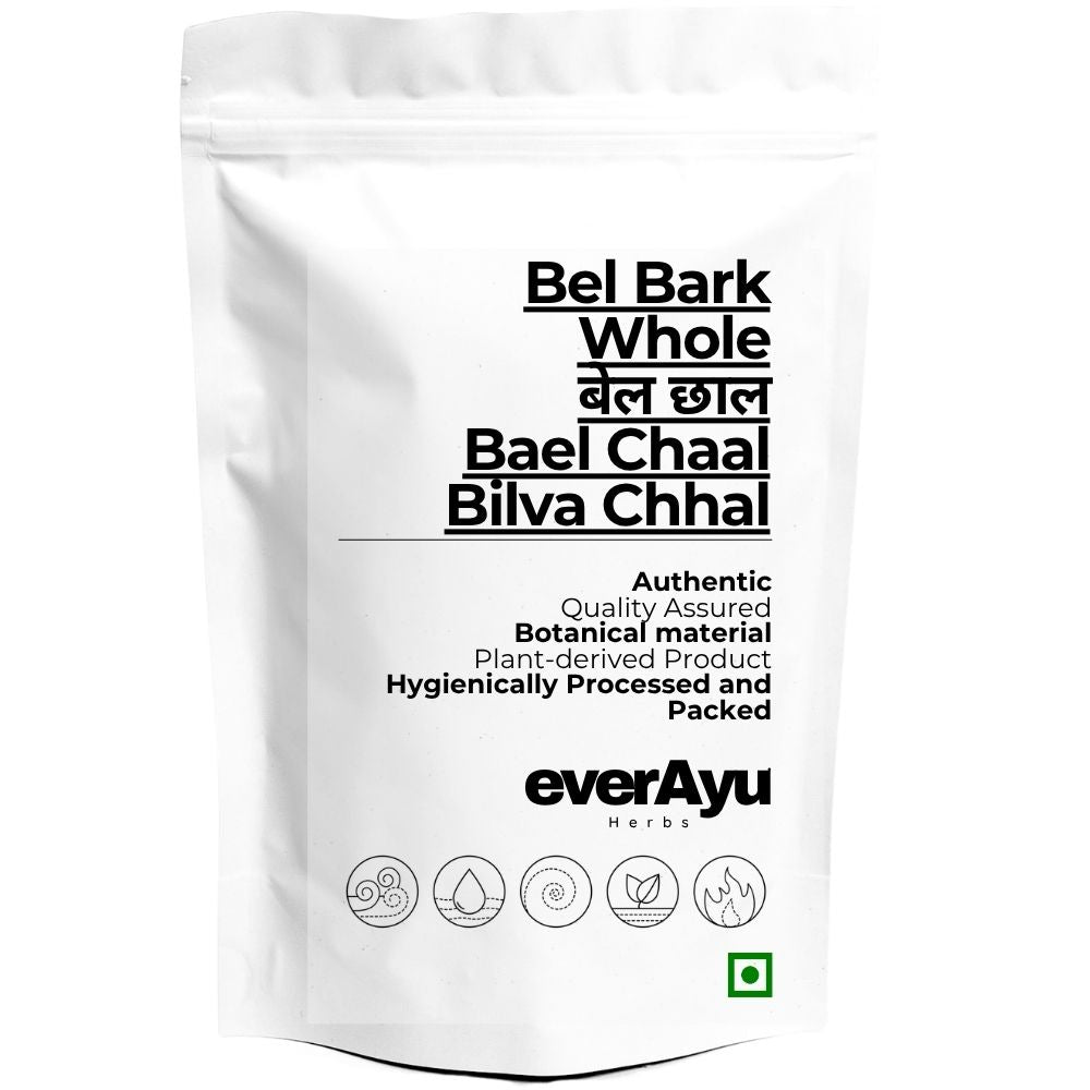 Bel Bark Whole | बेल छाल | Bael Chaal | Bilva Chhal | Aegle marmelos Bark | Whole Dried Bark everAyu