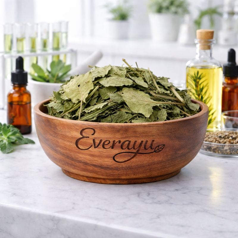 Bel Leaf Dry (बेल पत्ता) – Aegle marmelos – Ayurvedic raw herb for wellness and rituals.