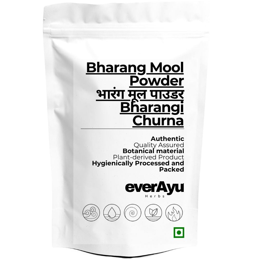 Bharang Mool Powder | भारंग मूल पाउडर | Bharangi Churna | Bhadangi Powder | Clerodendrum serratum Root Powder | Serrate Glory Bower Powder everAyu