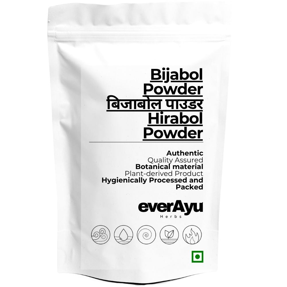 Bijabol Powder | बिजाबोल पाउडर | Hirabol Powder | Murmukhi Powder | Commiphora myrrha Powder | Myrrh Resin Powder everAyu