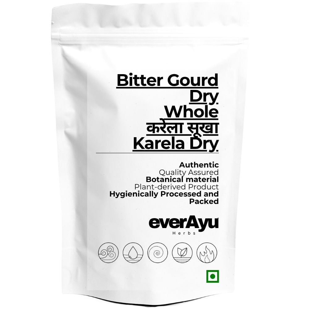 Bitter Gourd Dry Whole | करेला सूखा | Karela Dry Whole | Momordica charantia | Dried Bitter Gourd Fruit | Whole everAyu