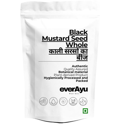 Black Mustard Seed Whole | काली सरसों का बीज | Kali Sarson Beej | Brassica nigra | Black Rai Seeds | Whole Seeds everAyu