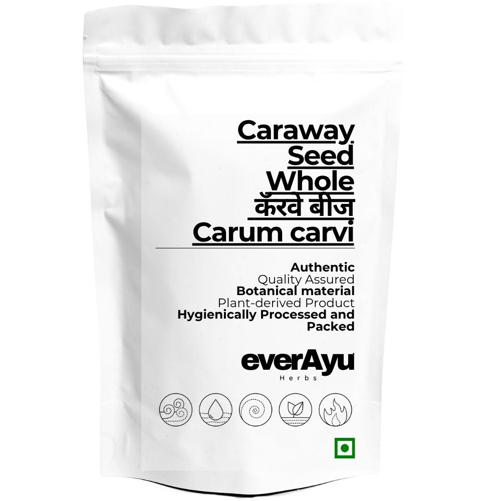 Caraway Seed Whole | कॅरवे बीज | Carum carvi | Caraway Seeds | Persian Cumin | Whole Spice Seeds everAyu