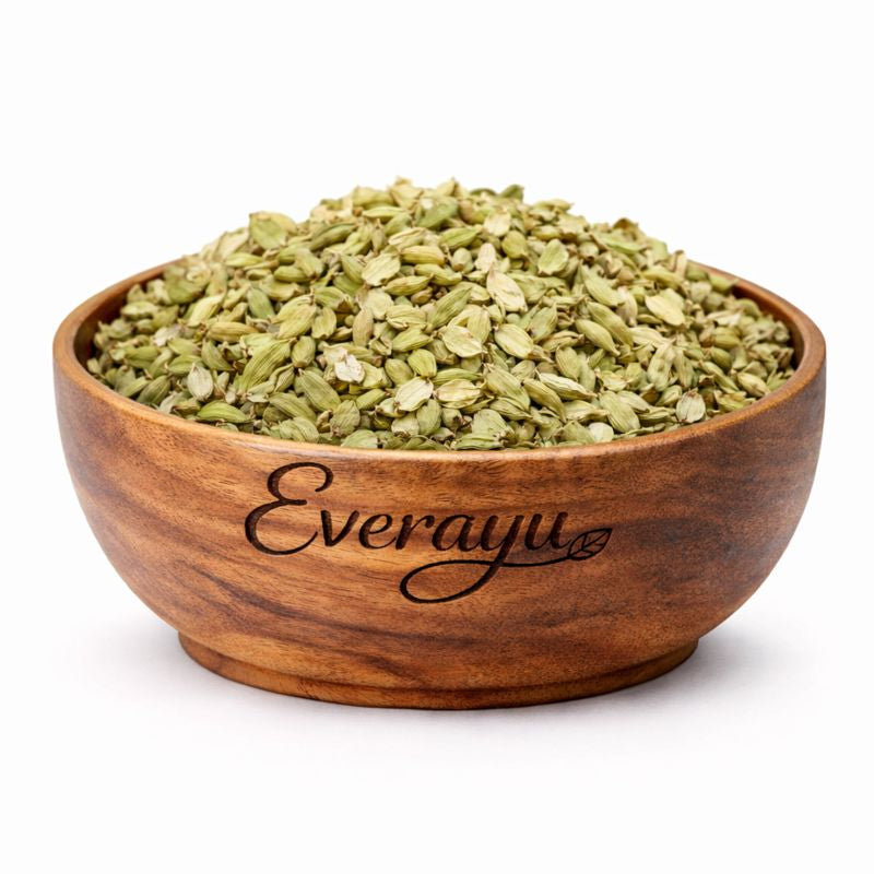Cardamom Husk (Elaichi Chilka | Green Cardamom Peels) – 100% Natural Ayurvedic aromatic ingredient used in herbal teas and home blends.