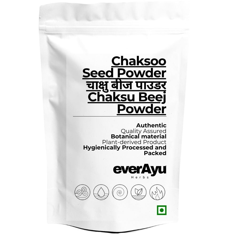 Chaksoo Seed Powder | चाक्षु बीज पाउडर | Chaksu Beej Powder | Cassia absus Seed Powder | Chaksu Churna | Fine Botanical Seed Powder everAyu