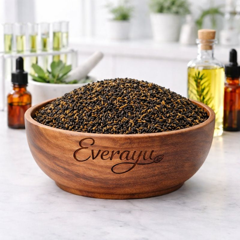 Black Cumin Seeds (Kala Jeera / Kali Jiri) – Pure, natural Ayurvedic herb known for its traditional use in digestion and wellness.