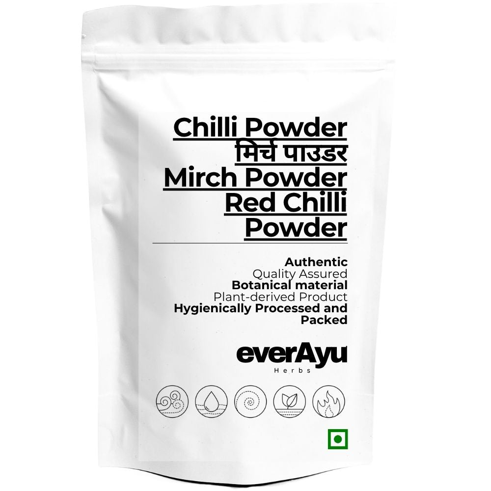 Chilli Powder | मिर्च पाउडर | Mirch Powder | Red Chilli Powder | Capsicum annuum Powder | Fine Ground Spice Powder everAyu