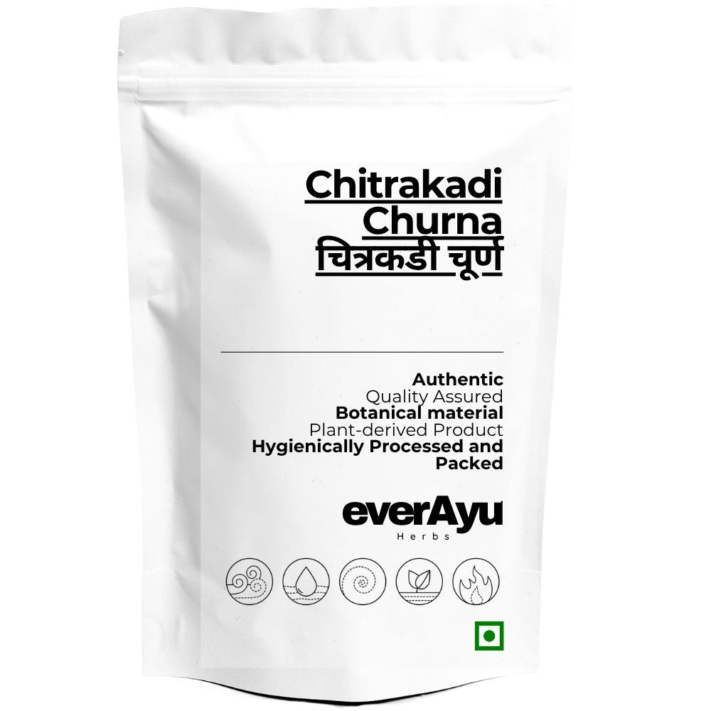 Chitrakadi Churna | चित्रकडी चूर्ण | Chitrkadi Churna | Traditional Herbal Powder Blend | Classical Botanical Formulation everAyu