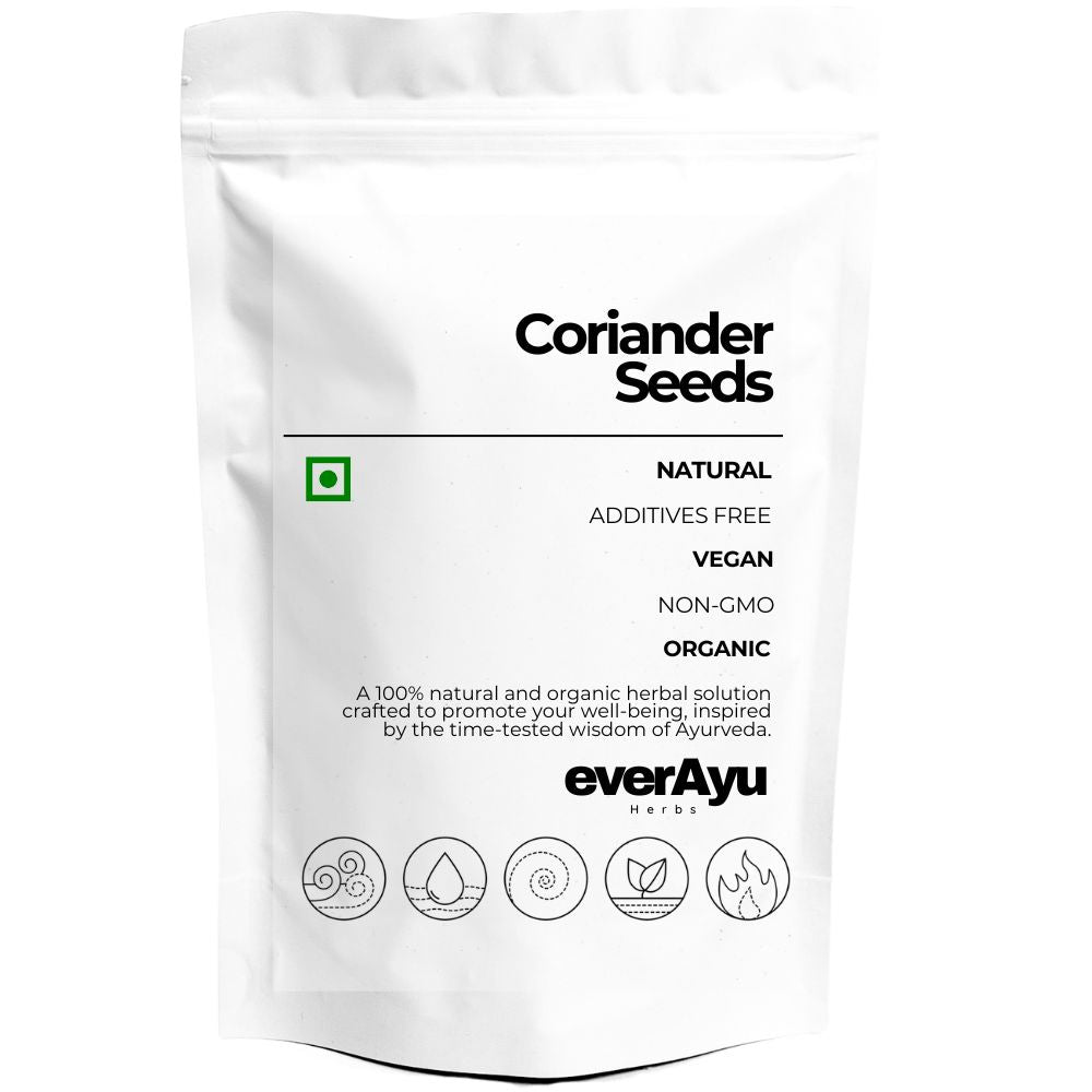 Coriander Seeds (Dhaniya) – Coriandrum sativum Natural Spice for Cooking and Ayurveda