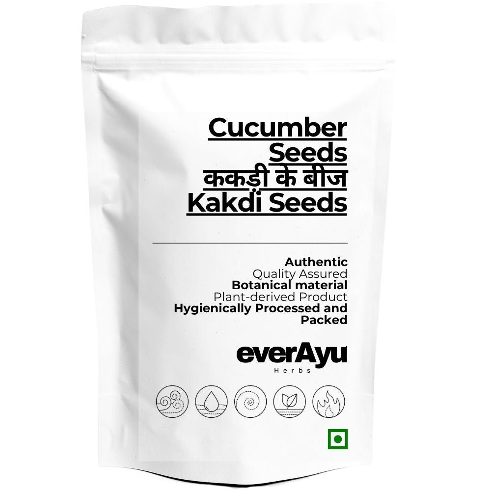 Cucumber Seeds Whole | ककड़ी के बीज | Kakdi Seeds | Cucumis sativus Seeds | Cucumber Vegetable Seeds | Whole Seeds everAyu