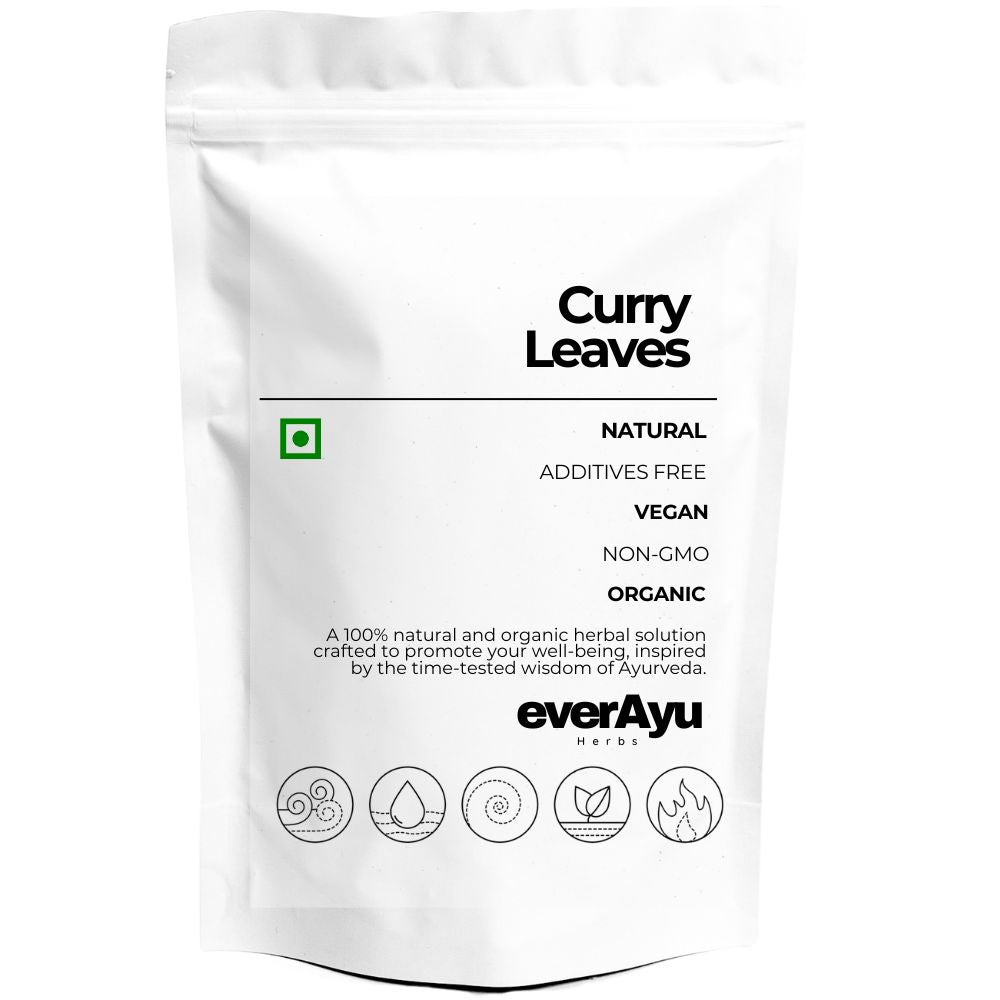 Curry Leaves (Kari Patta) – Murraya koenigii Ayurvedic Herb for Flavor and Wellness