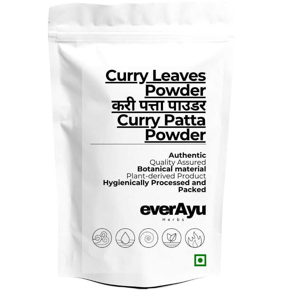 Curry Leaves Powder | करी पत्ता पाउडर | Curry Patta Powder | Murraya koenigii Powder | Sweet Neem Leaf Powder | Fine Herbal Powder everAy