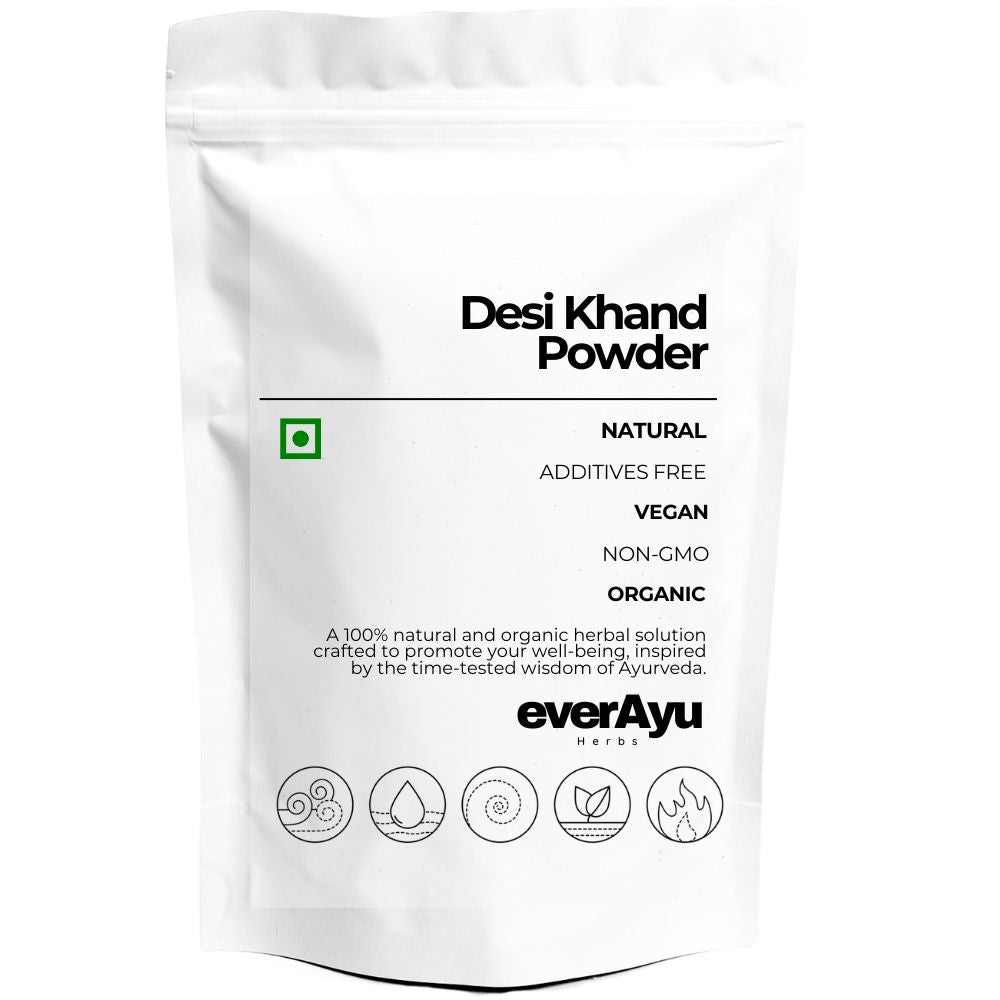 desi khand powder, khandsari sugar, unrefined sugar powder, natural cane sugar, organic desi khand