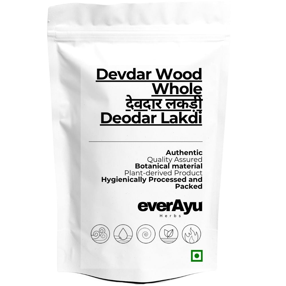 Devdar Wood Whole | देवदार लकड़ी | Deodar Lakdi | Cedrus deodara | Deodar Wood | Himalayan Cedar Wood | Whole Botanical Wood Pieces everAyu