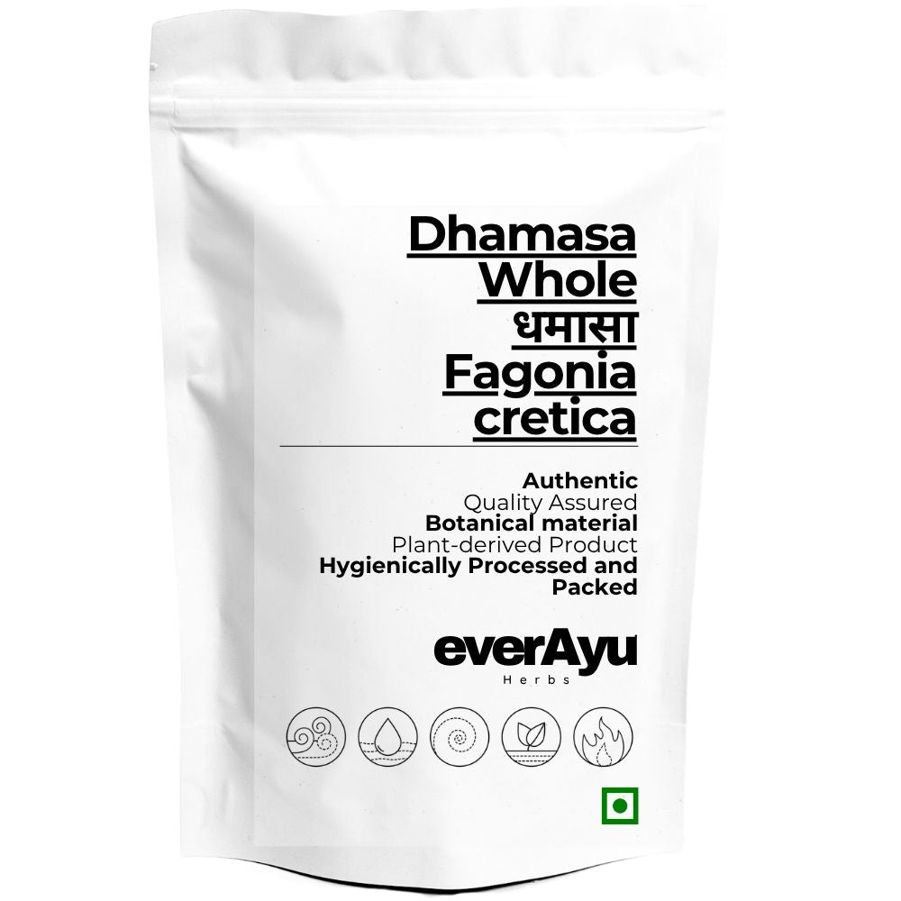 Dhamasa Whole | धमासा | Fagonia cretica | Dhamasa Herb | Whole Botanical Herb | Traditional Herbal Raw Material everAyu