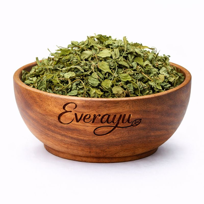 Pure Dried Fenugreek Leaves – Methi Ka Patta – Trigonella foenum-graecum Herbal Ingredient
