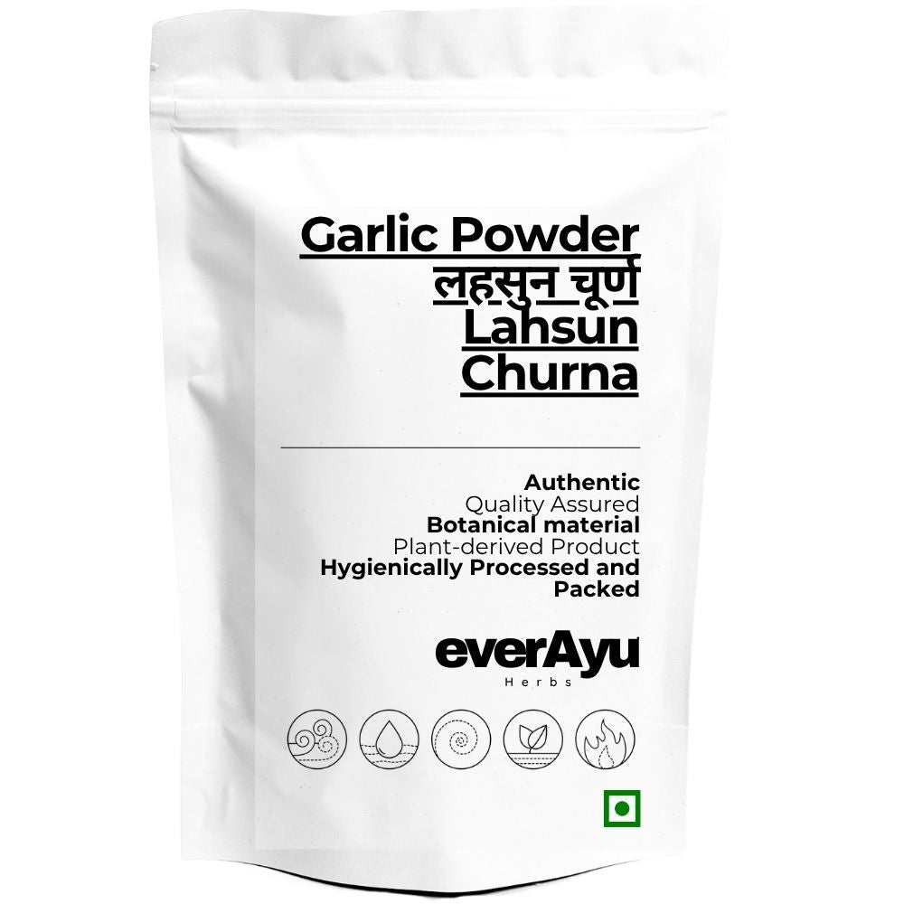 Garlic Powder | लहसुन चूर्ण | Lahsun Churna | Garlic Powder | Allium sativum Powder | Fine Ground Garlic Powder everAyu