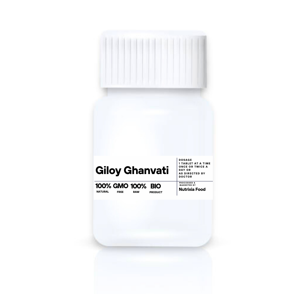 Giloy Ghanvati - Ghan Vati - Galo Ghanvati - Jiloy Vati  गिलोय घनवटी Giloy Vati Nutrixia