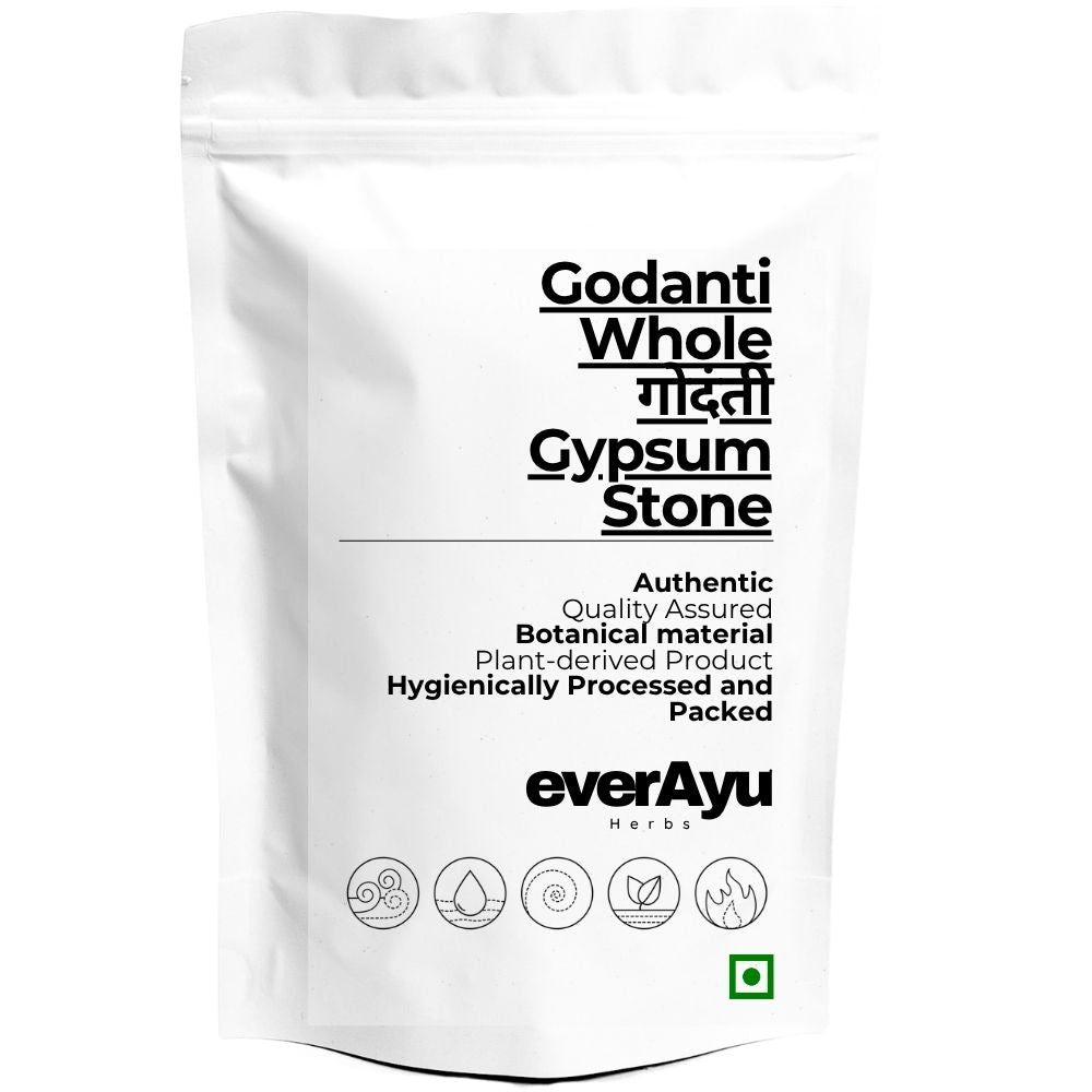 Godanti Whole | गोदंती | Gowdanti | Gypsum Stone | Selenite Mineral | Natural Mineral Material | Whole Mineral Lumps everAyu