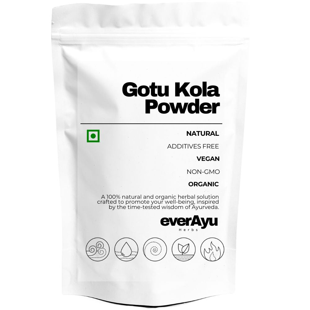 Gotu Kola Powder Mandukaparni Centella Asiatica Ayurvedic Herb
