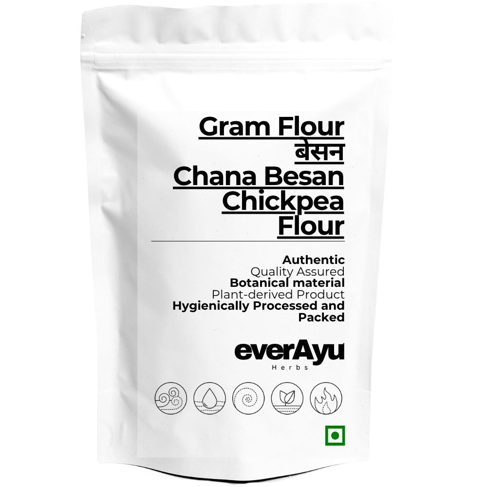 Gram Flour | बेसन | Besan | Chickpea Flour | Chana Besan | Fine Ground Gram Flour Nutrixia Food