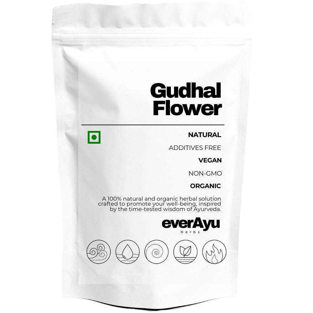 Gudhal Hibiscus Rosa-Sinensis Jaswand Flower Ayurvedic Herb