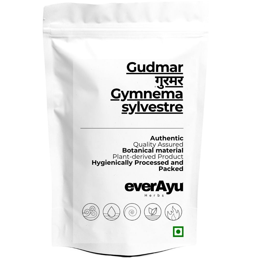 Gudmar Whole | गुरमर | Gurmar | Gymnema sylvestre | Periploca of the Woods | Whole Botanical Leaves & Herb everAyu