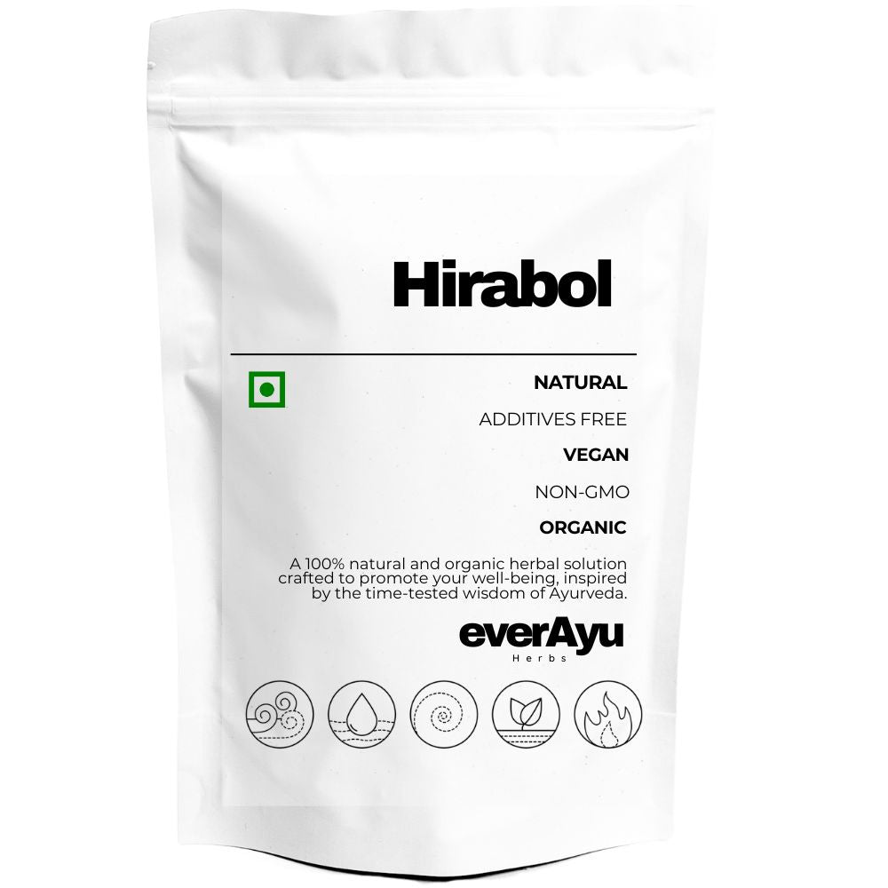 Hirabol Rakt Bol Commiphora myrrha Myrrh Resin Natural Ayurvedic Product