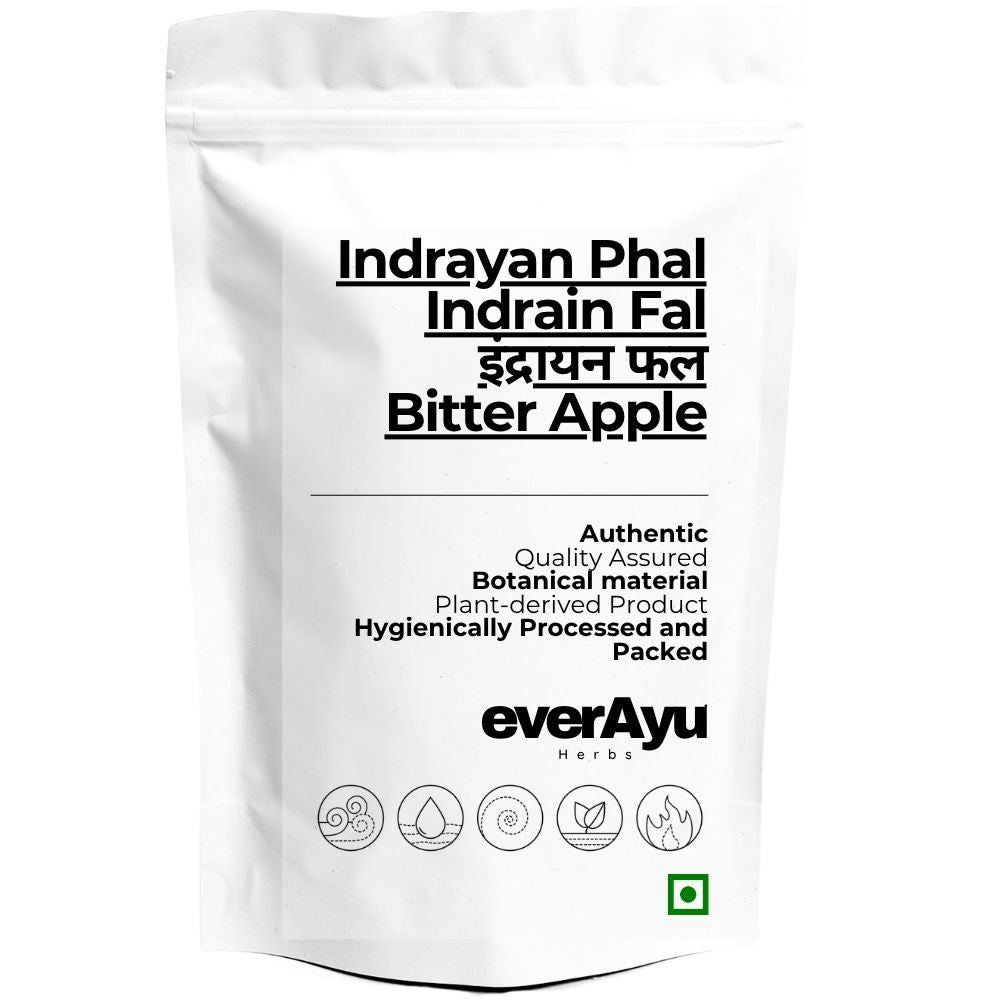 Indrayan Phal - Indrain Fal -  इंद्रायन फाल - Tumba - Indrayun - Bitter Apple - Citrullus Colocynthis - Whole everAyu