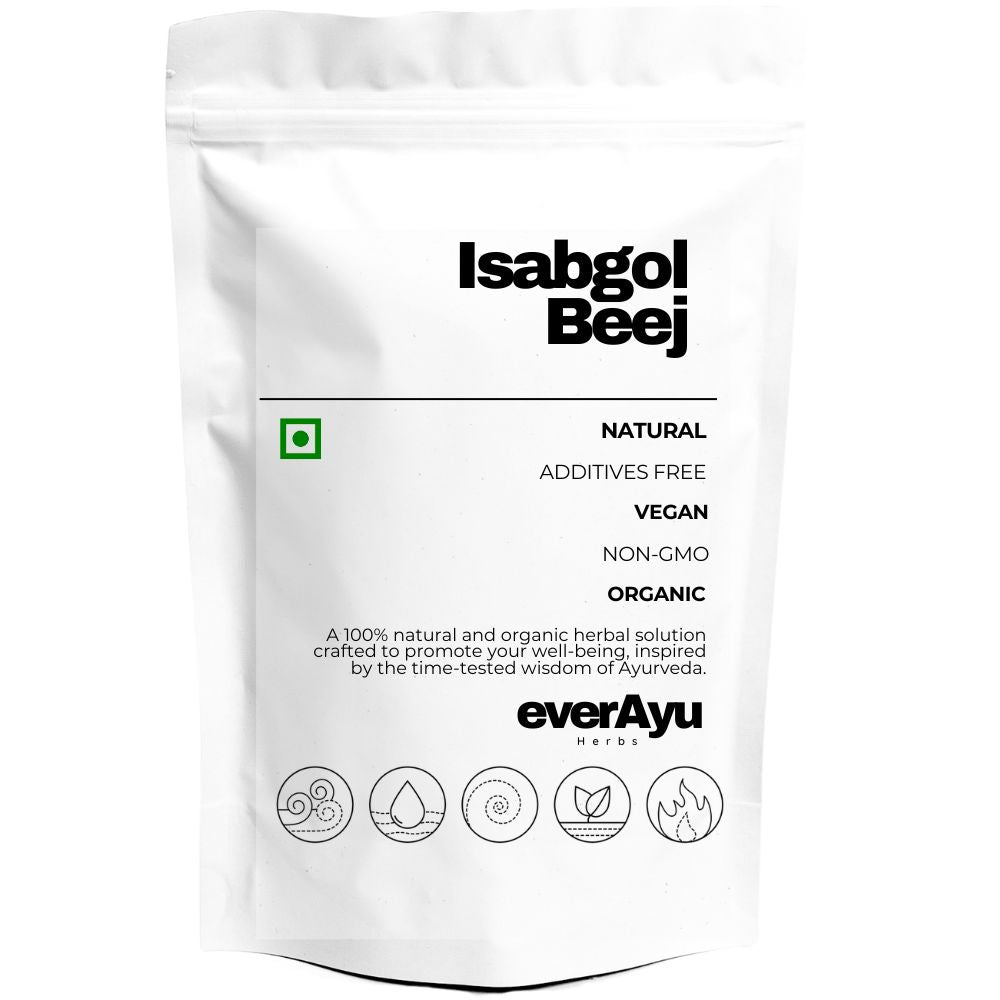Isabgol Beej Flea Seeds Plantago ovata Psyllium Seeds Ayurvedic Natural Fiber