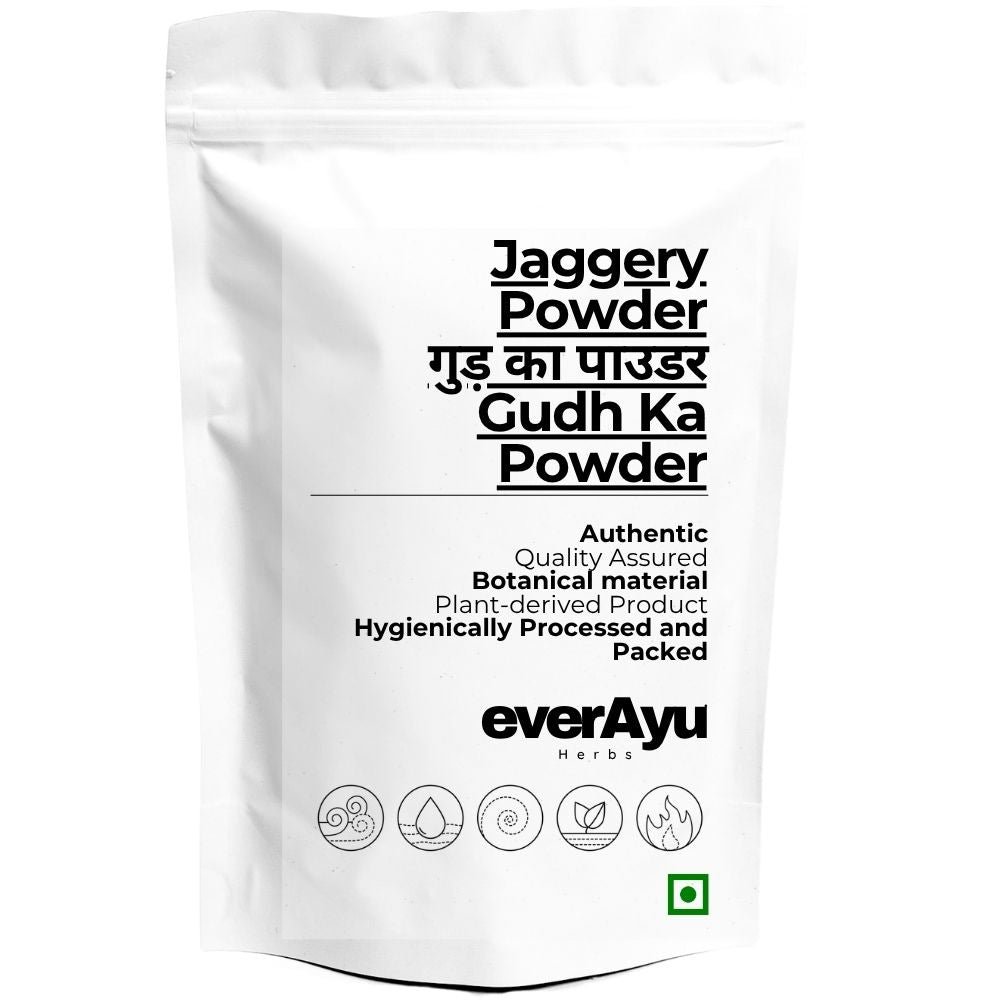 Jaggery Powder | गुड़ का पाउडर | Gudh Ka Powder | Gur Powder | Natural Cane Jaggery Powder | Fine Unrefined Sweetener everAyu