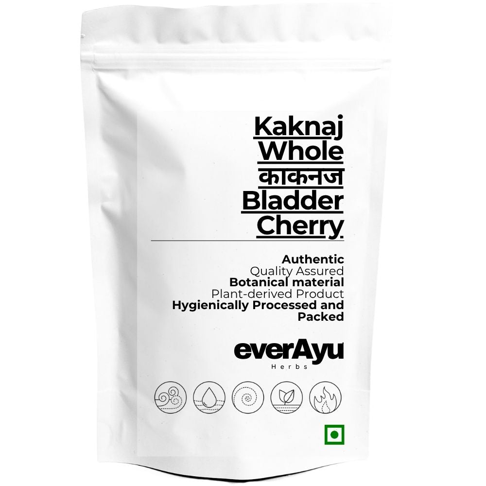 Kaknaj Whole | काकनज | Kaaknaj | Physalis alkekengi Linn | Bladder Cherry | Winter Cherry Husk Fruit | Whole Botanical Material everAyu