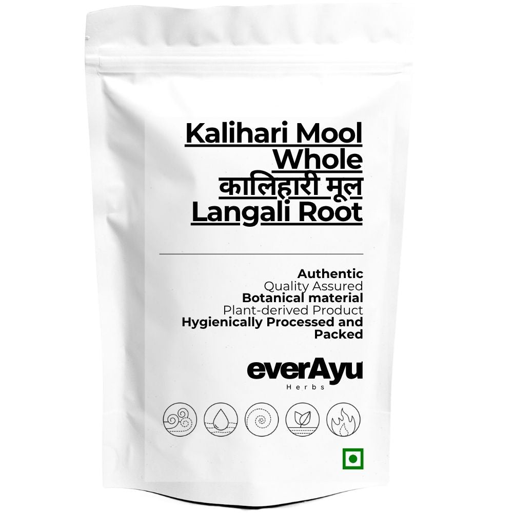 Kalihari Mool Whole | कालिहारी मूल | Kalihari Roots | Langali Root | Langli Jadd | Gloriosa superba Root | Whole Botanical Root everAyu