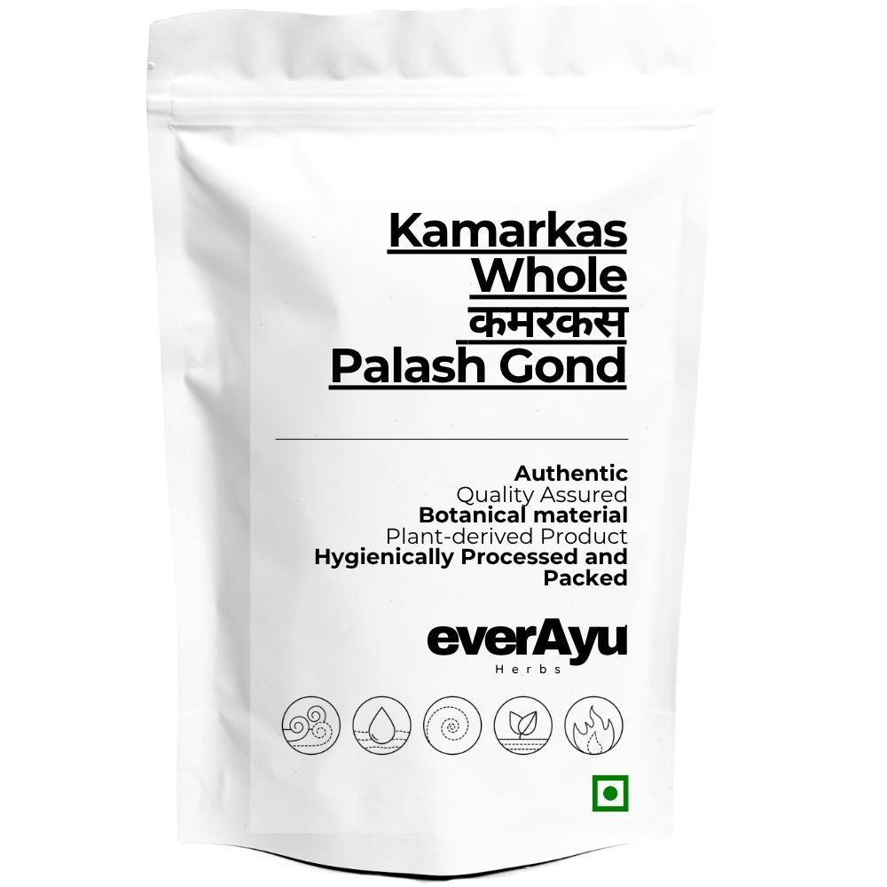 Kamarkas Whole | कमरकस | Palash Gond | Gond Chunia | Salvia plebeia | Natural Plant Gum | Whole Botanical Resin everAyu