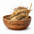 Everayu herbal product packaging made with carefully sourced herbs, clean labeling and natural ingredient presentation