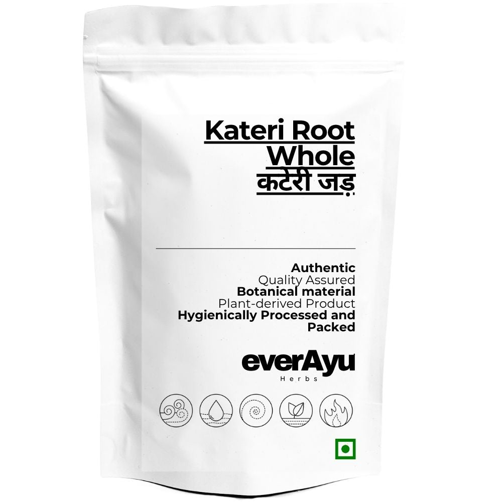 Kateri Root Whole | कटेरी जड़ | Kantakari Root | Solanum xanthocarpum Root | Bhatkatiya Root | Ringni Mool | Whole Botanical Root everAyu