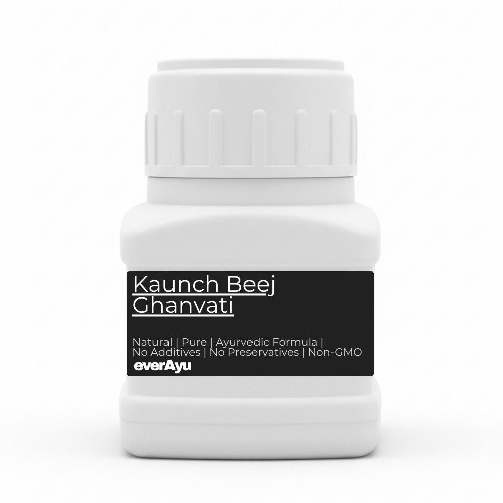 Ashwagandha Shatavari Brahmi Kaunch Beej Combo, Ayurvedic combo tablets, Herbal vitality supplement, Ayurvedic wellness tablets, Ashwagandha combo Ghanvati, Natural energy herbal tablets