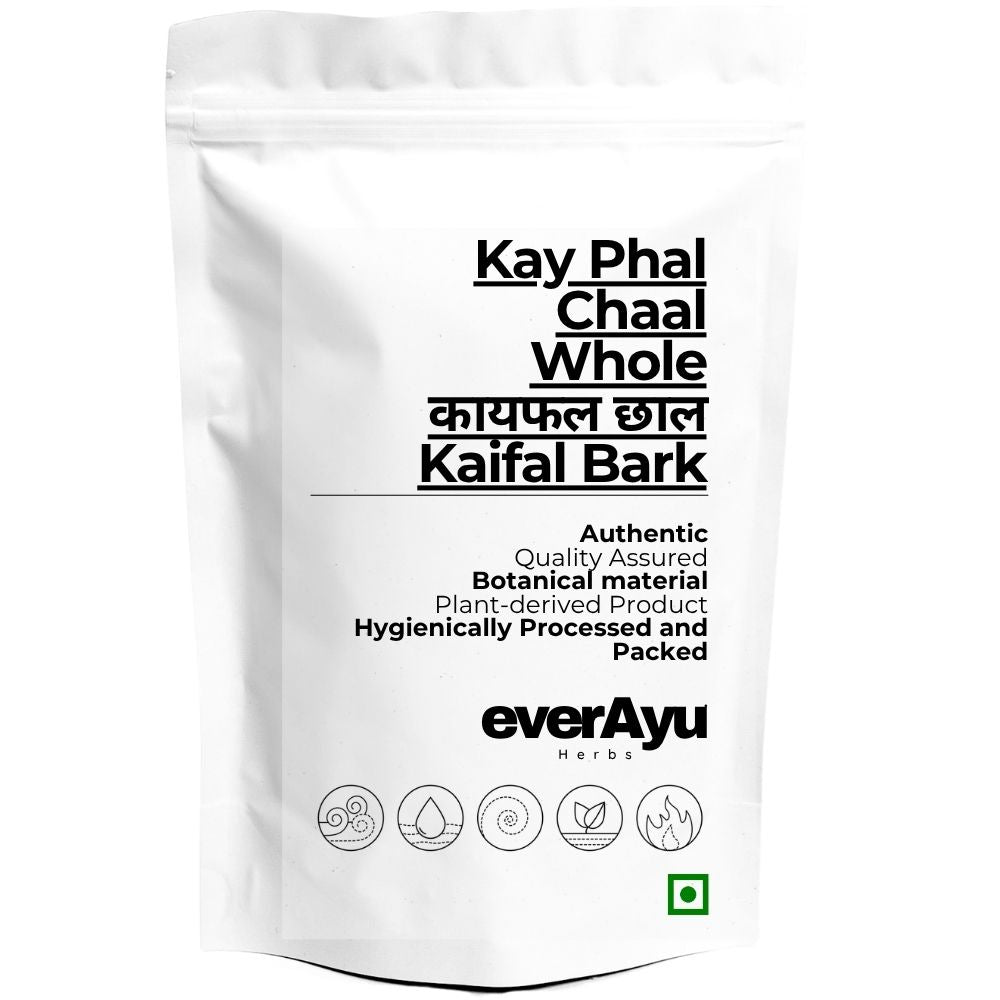 Kay Phal Chaal Whole | कायफल छाल | Kaifal Bark | Myrica esculenta Bark | Katfal Chaal | Karyachal Bark | Whole Botanical Bark everAyu