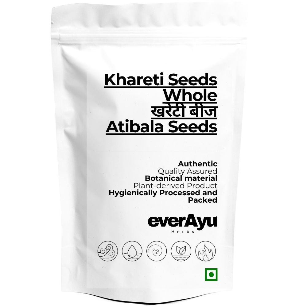 Khareti Seeds Whole | खरेटी बीज | Kharaiti Beej | Atibala Seeds | Abutilon indicum Seeds | Bala Beej | Bijband Seeds | Whole Botanical Seeds everAyu