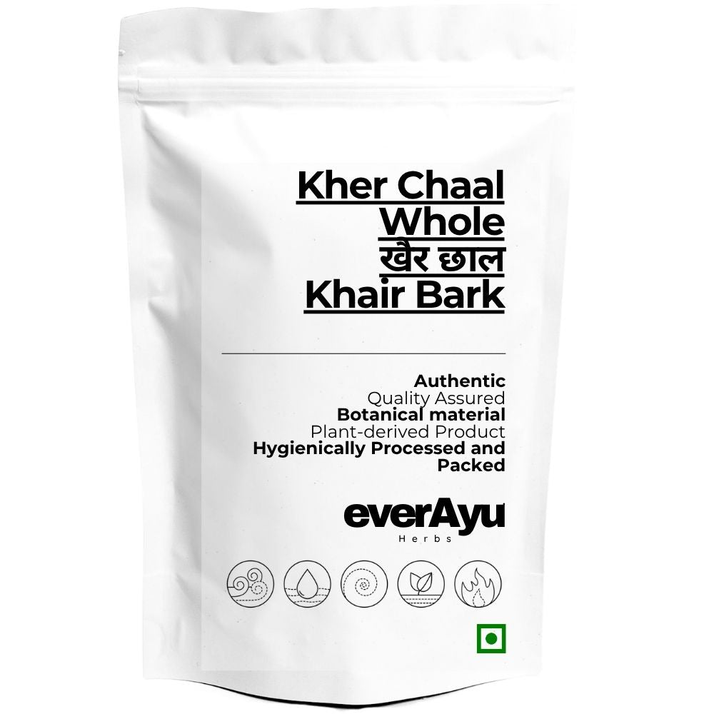 Kher Chaal Whole | खैर छाल | Khair Bark | Senegalia catechu Bark | Khair Chaal | Khadira Bark | Whole Botanical Bark everAyu
