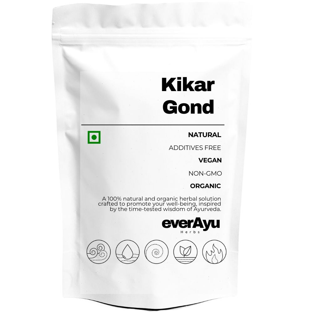 Pure Kikar Gond (Vachellia nilotica) – Natural Ayurvedic resin traditionally used for nourishment, strength, and wellness.