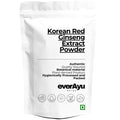 Korean Red Ginseng Extract Powder | Panax Ginseng Root Extract Powder | Korean Ginseng Powder | Red Ginseng Extract | Panax ginseng | Fine Botanical Root Extract Powder everAyu
