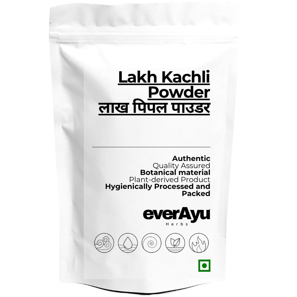 Lakh Kachli Powder | लाख पिपल पाउडर | Lakh Peepal Powder | Lakh Pipal Powder | Ficus religiosa Powder | Peepal Gall Powder | Fine Botanical Powder everAyu