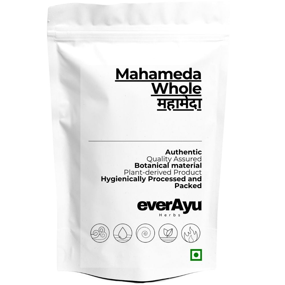 Mahameda Whole | महामेदा | Polygonatum cirrhifolium Dried | Mahameda Root | Himalayan Solomon's Seal | Whole Botanical Rhizome everAyu