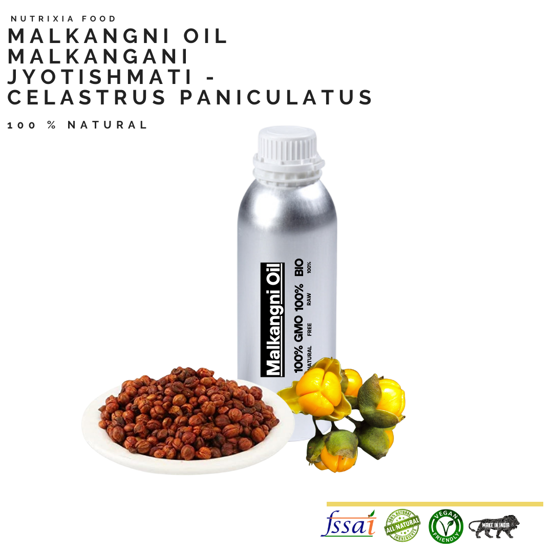 Malkangni Oil- Malkangani  Jyotishmati - Celastrus Paniculatus Nutrixia Food
