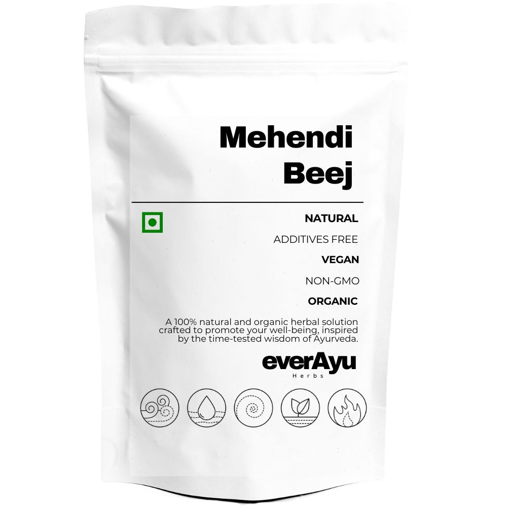 Mehendi Beej Powder – Henna Seeds – Lawsonia inermis – Herbal Cosmetic Ingredient