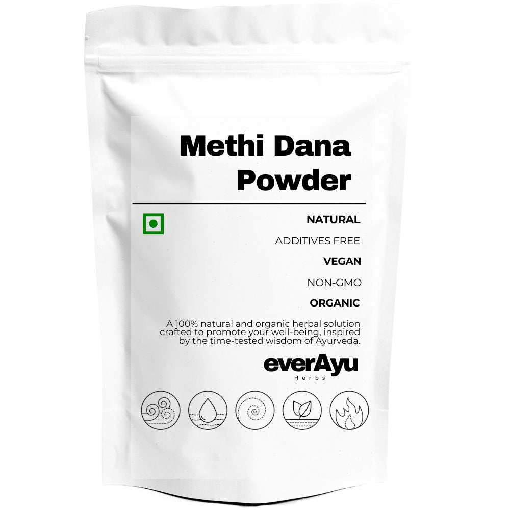Pure Methi Dana Powder (Fenugreek Seeds Powder) – Ayurvedic Herbal Spice for Wellness and Vitality