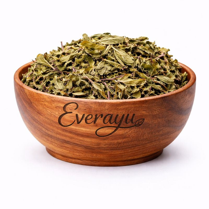 Peppermint Leaf Powder (Pudina Patta / Mentha piperita) – natural herbal mint powder used for freshness, cooling, and Ayurvedic wellness.