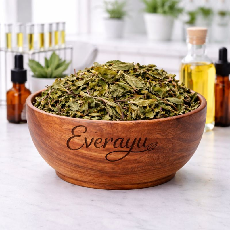 Peppermint Leaf Powder (Pudina Patta / Mentha piperita) – natural herbal mint powder used for freshness, cooling, and Ayurvedic wellness.