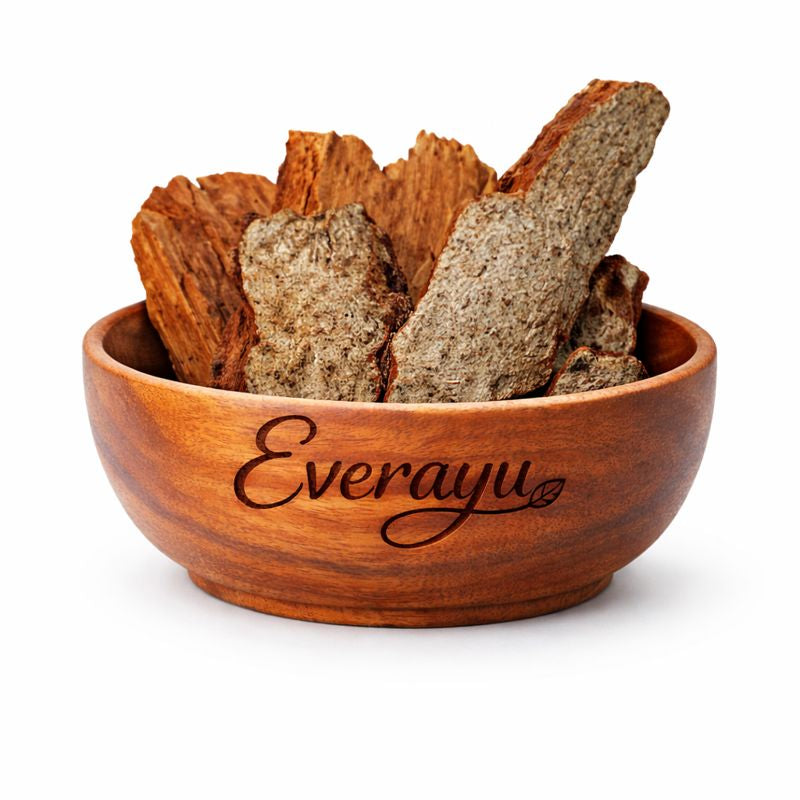 Everayu herbal product processing showing hygienic handling, quality-controlled preparation and standardized methods